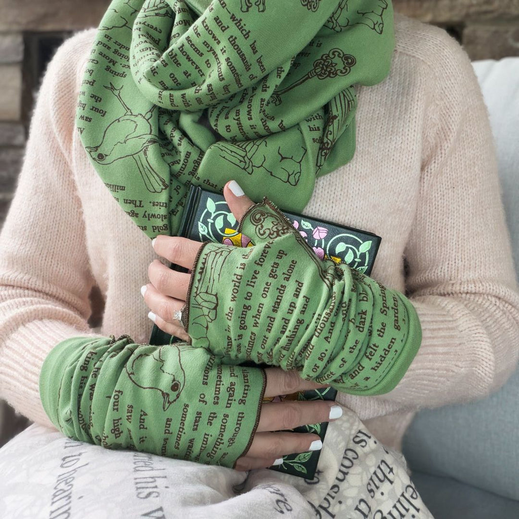 The Secret Garden Writing Gloves