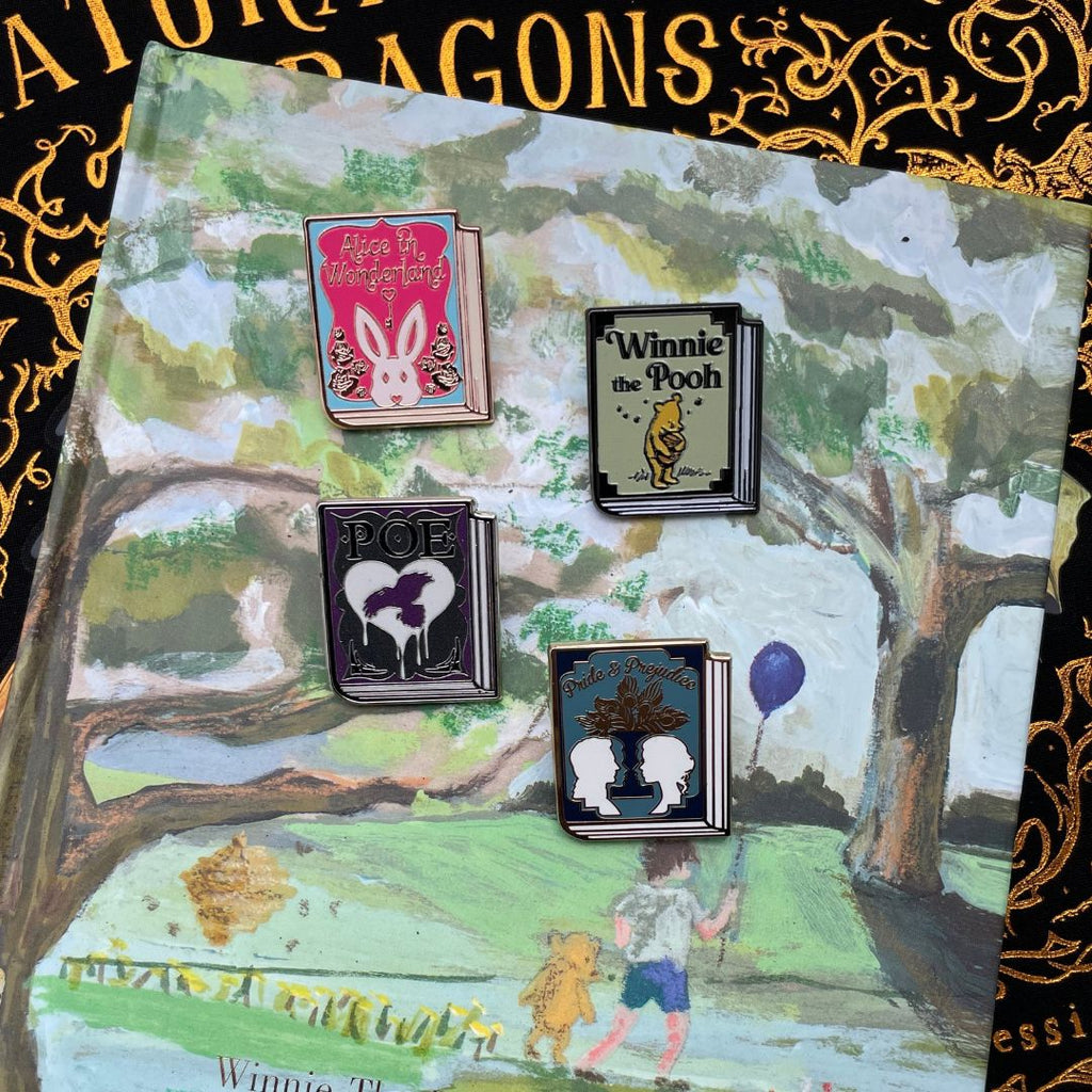 Edgar Allan Poe Enamel Pin