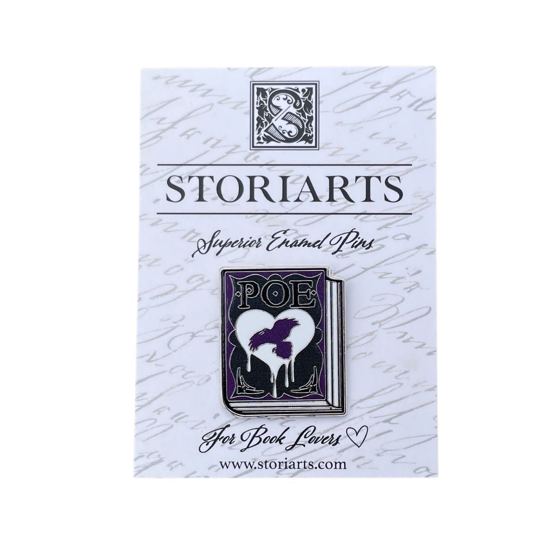 Books Enamel Pin Set