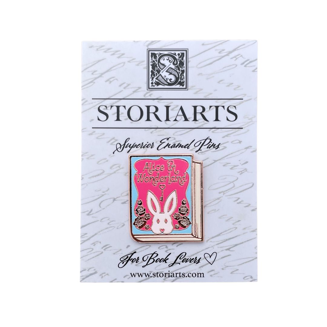 Books Enamel Pin Set