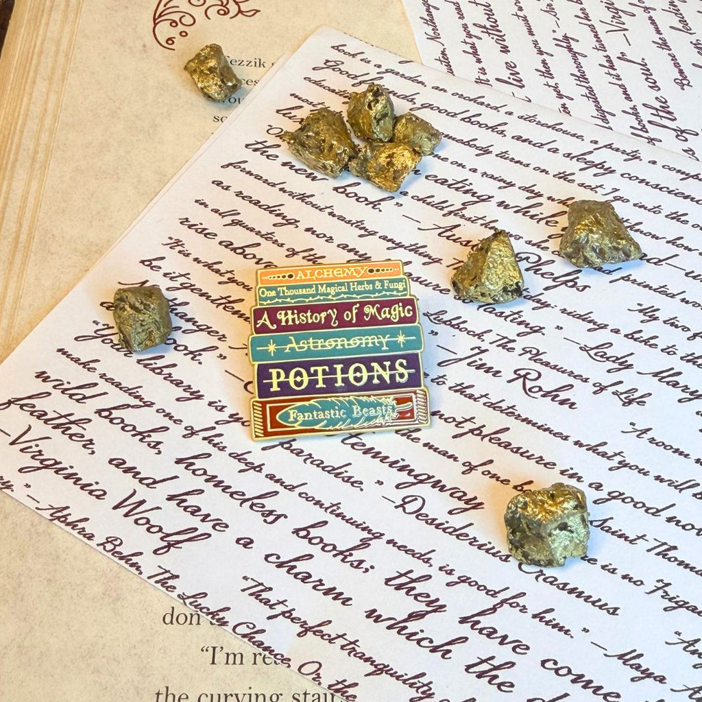 Magic Books Enamel Pin