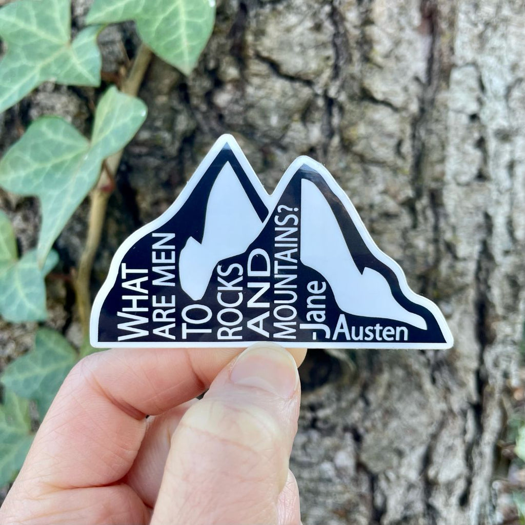 Rocks and Mountains Sticker