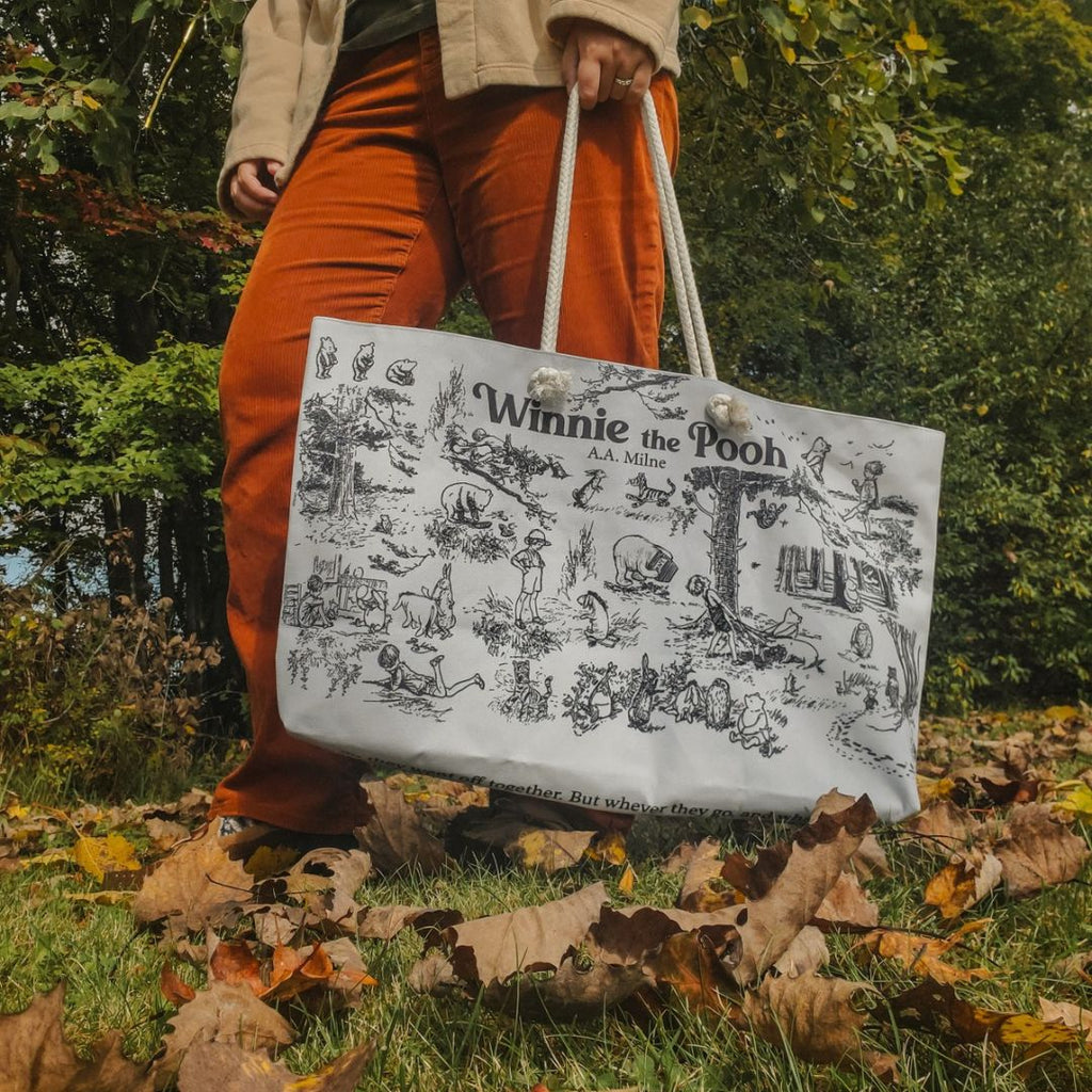 Winnie-the-Pooh Toile Weekender Bag
