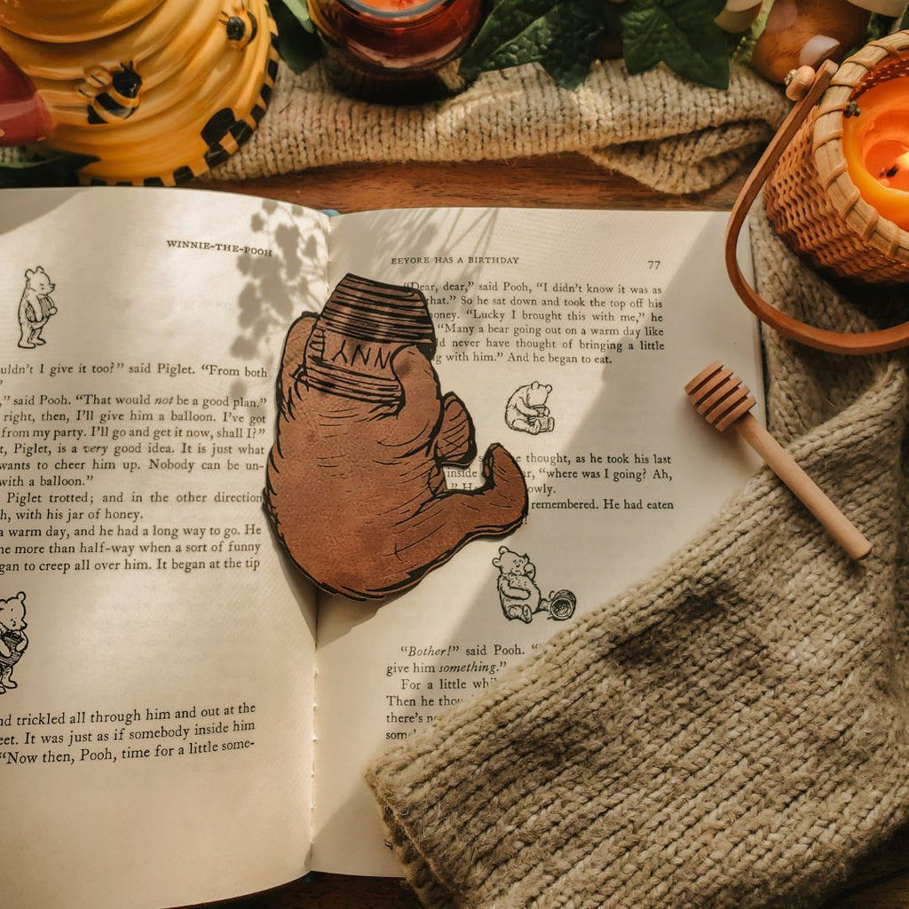 Pooh Bear Graphic Bookmark