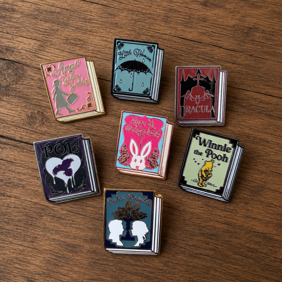 Little Women Enamel Pin