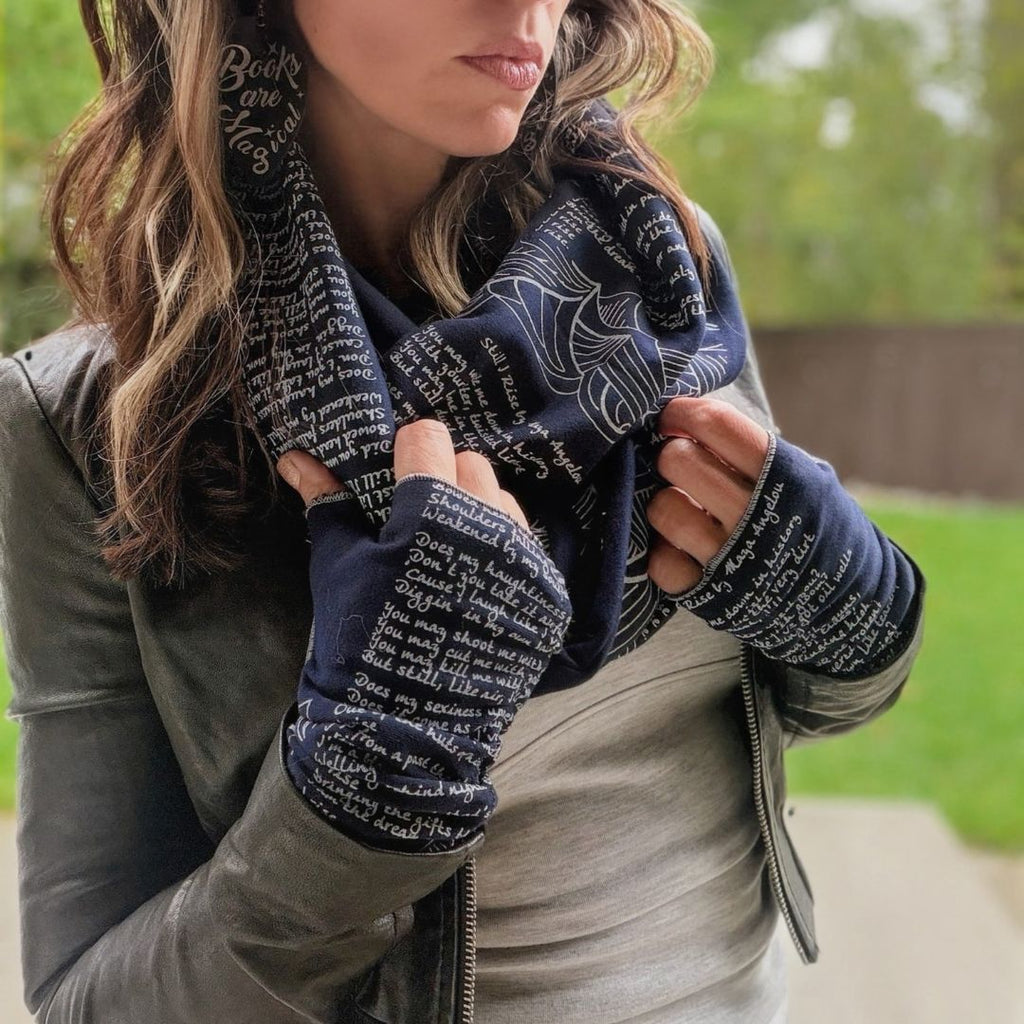 Still I Rise Book Scarf