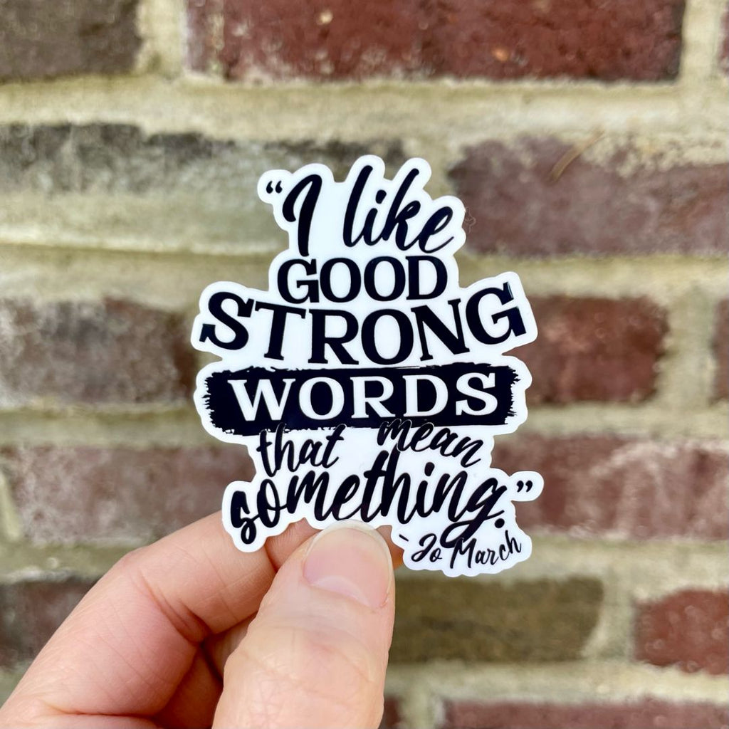 Jo March Sticker