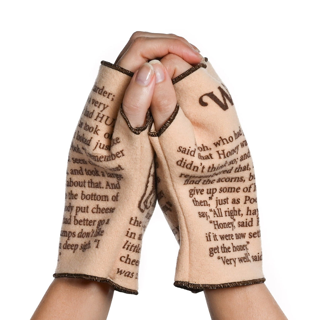 Winnie-the-Pooh Italian Wool Gloves