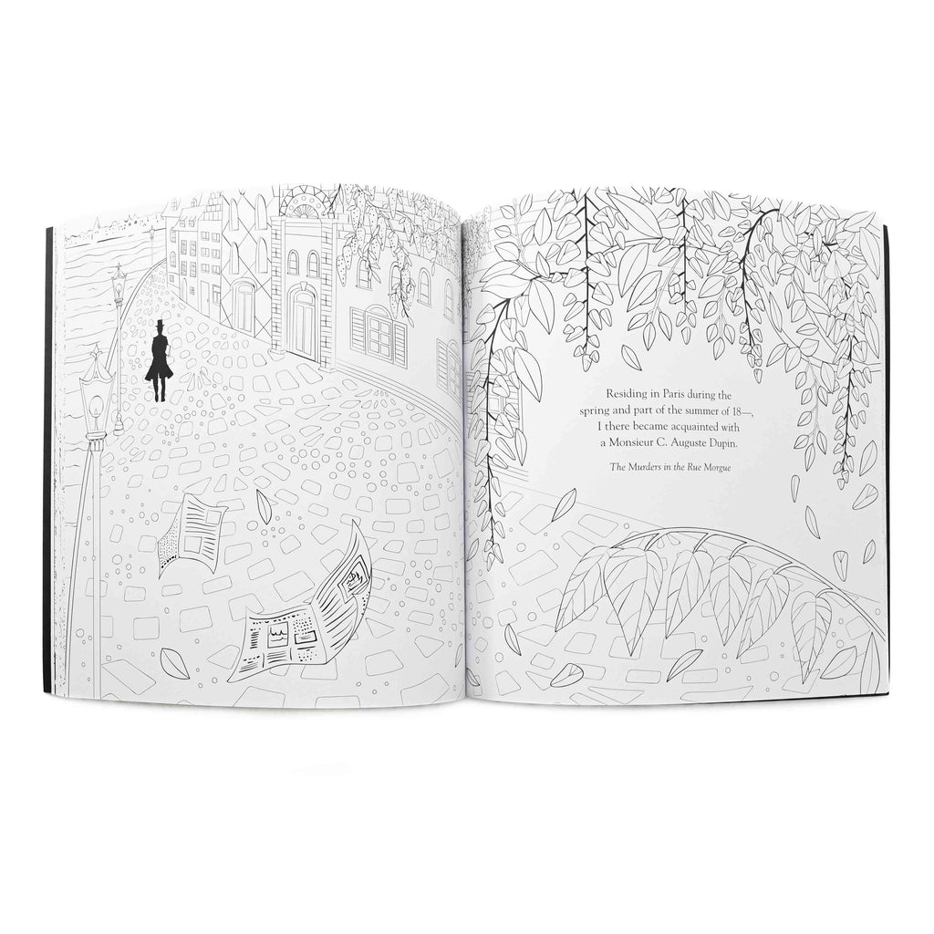Edgar Allan Poe Coloring Book