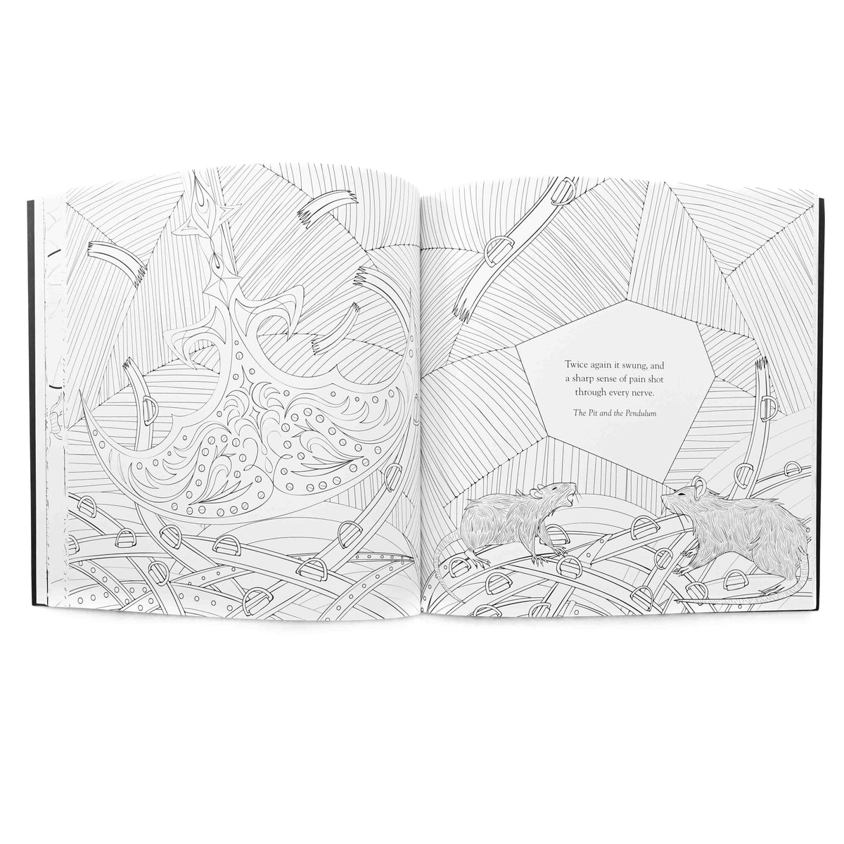 Edgar Allan Poe Coloring Book