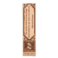 Sherlock Holmes Leather Quote Bookmark
