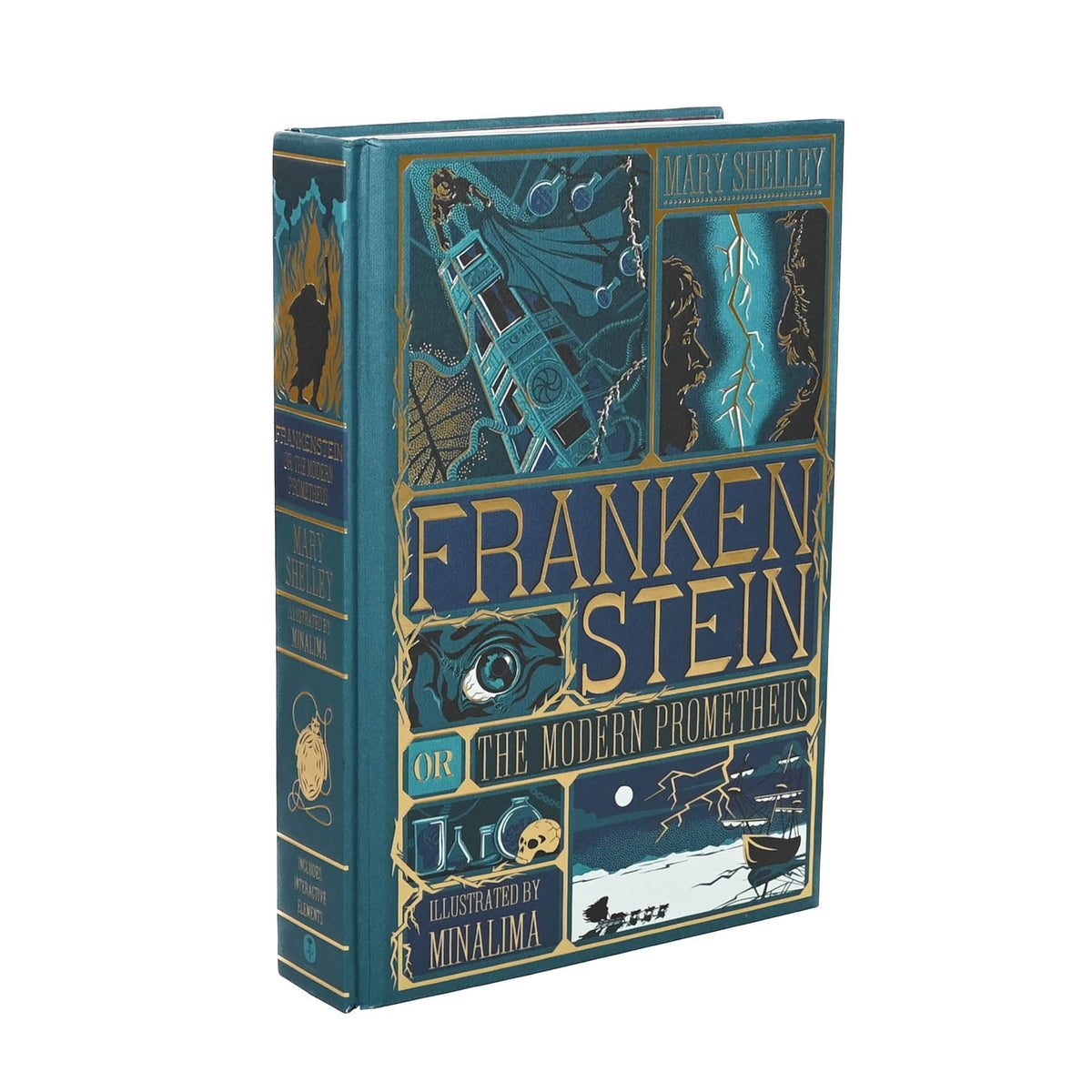 Frankenstein (Illustrated with Interactive Elements)