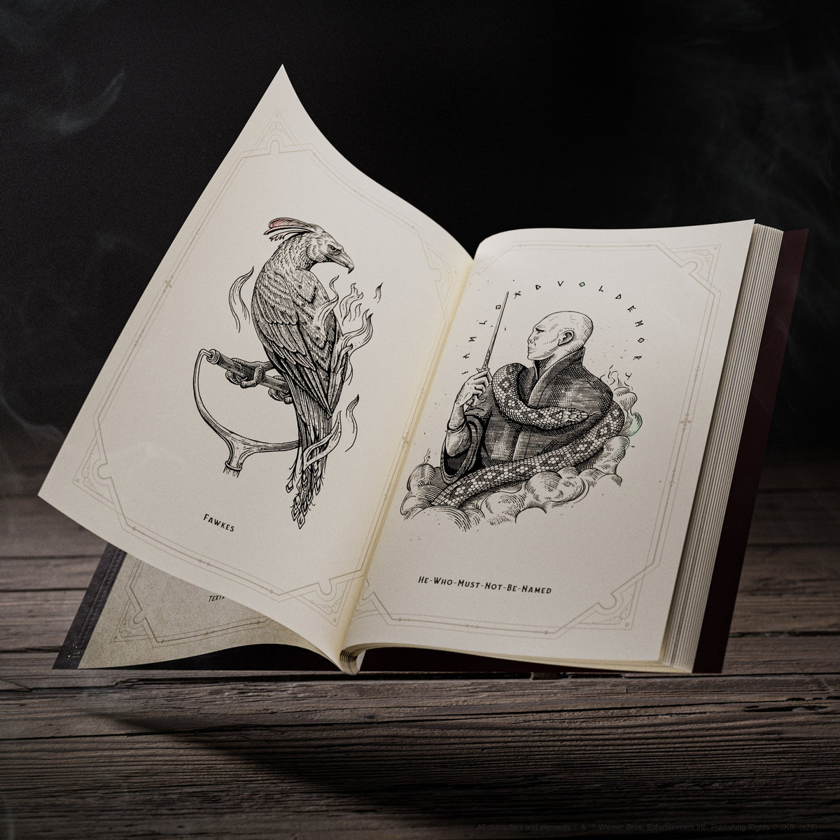 Harry Potter Self-Coloring Book