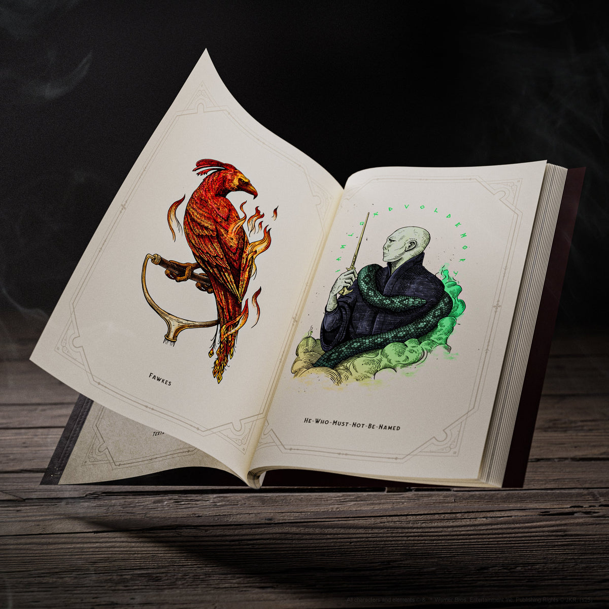 Harry Potter Self-Coloring Book