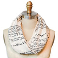 I Cannot Live Without Books Scarf