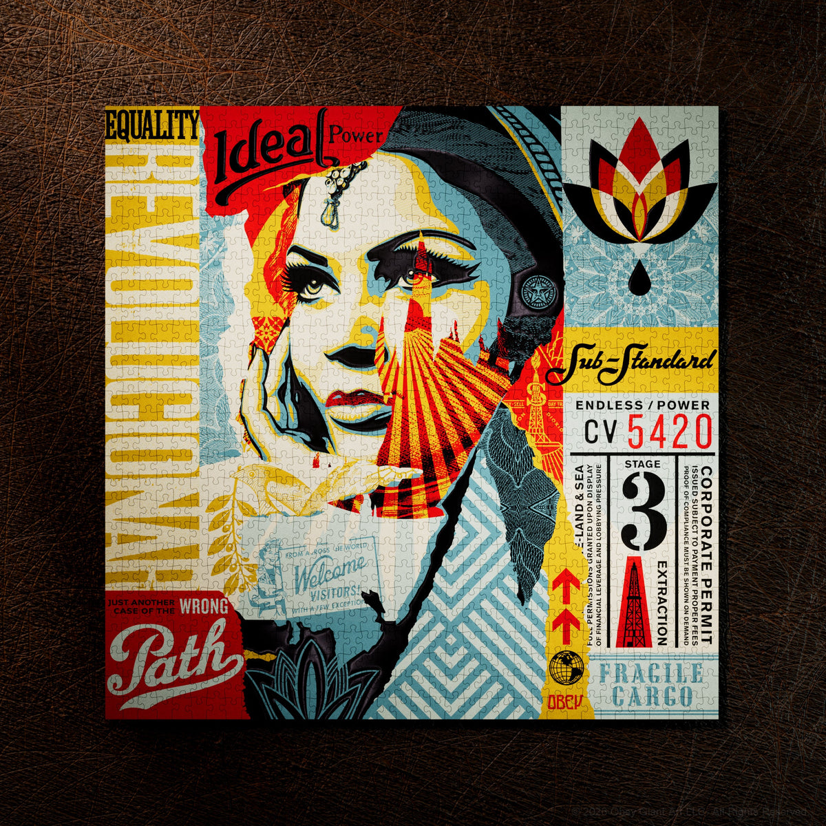 OBEY Jigsaw Puzzle