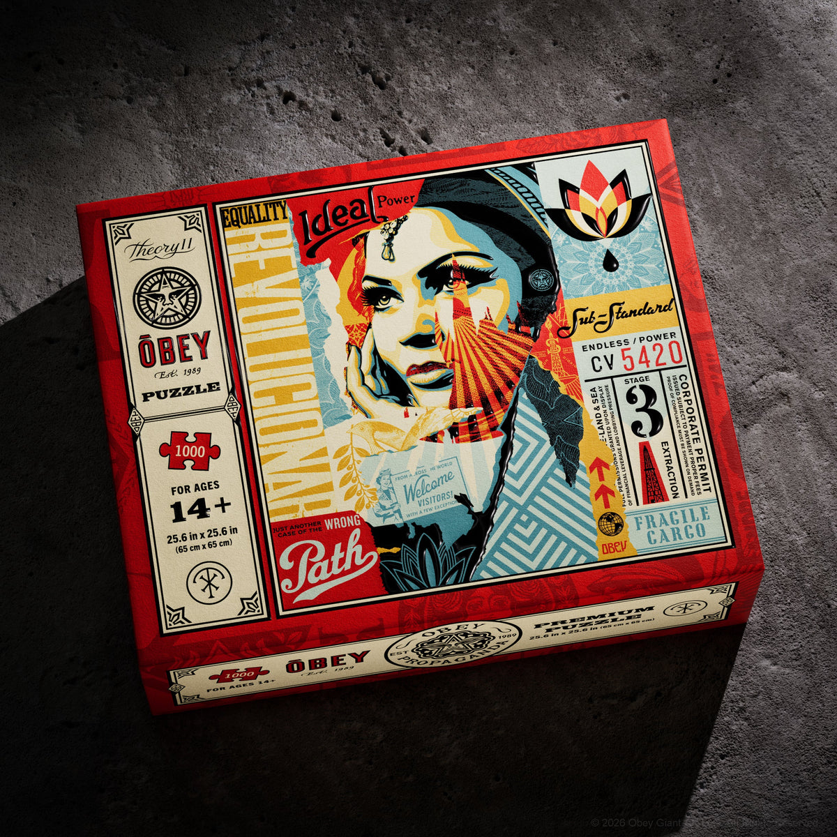 OBEY Jigsaw Puzzle