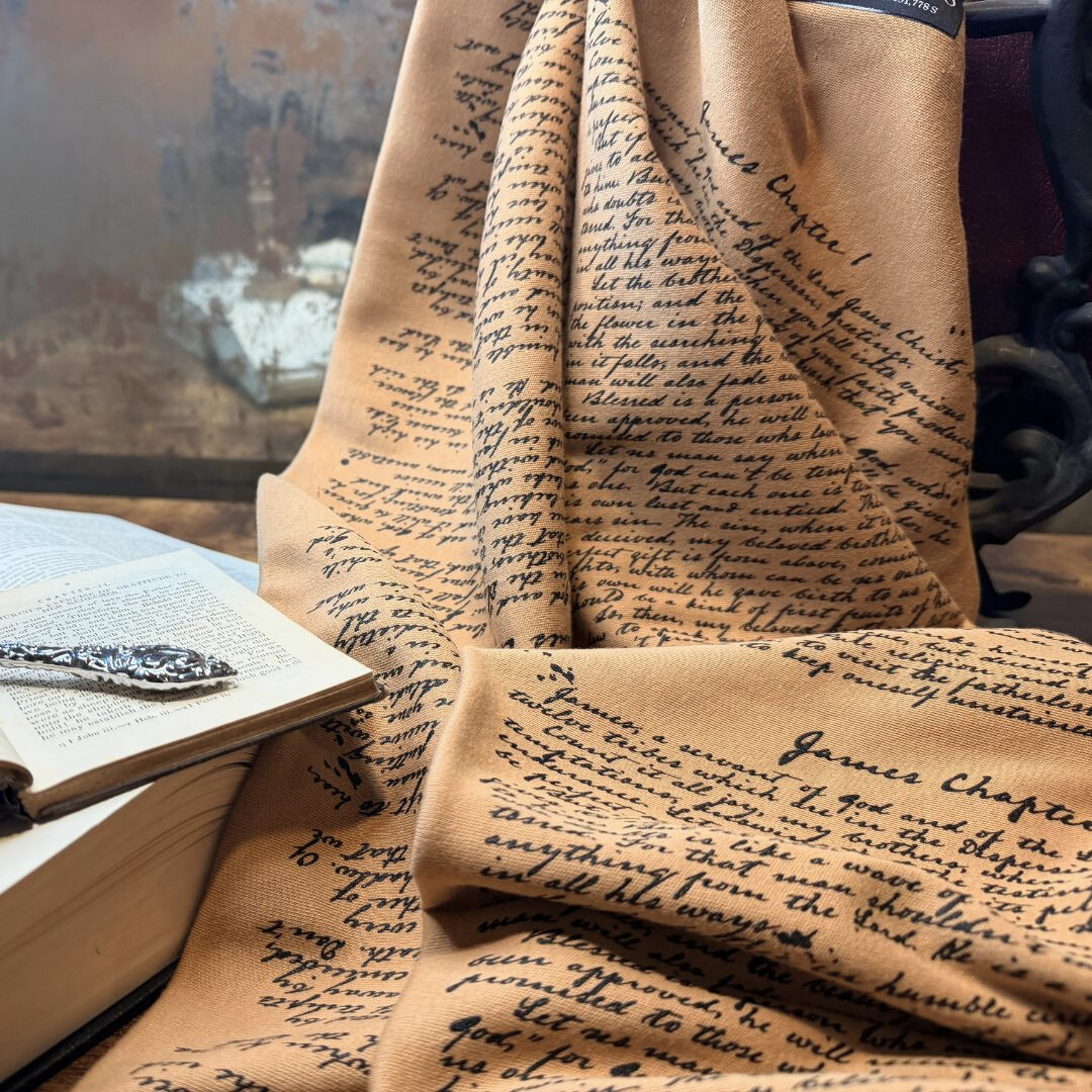 James 1 Book Scarf
