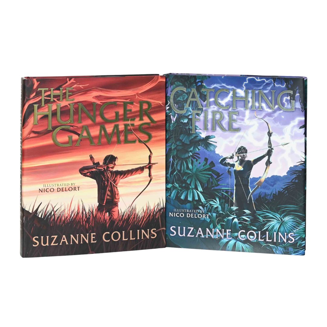 The Hunger Games Illustrated Book Set