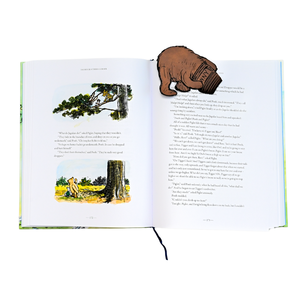 Pooh Bear Graphic Bookmark