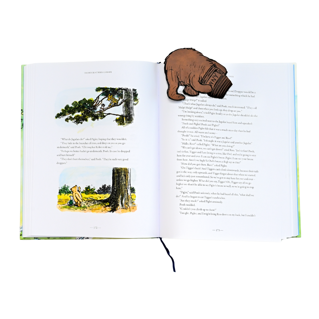Pooh Bear Graphic Bookmark