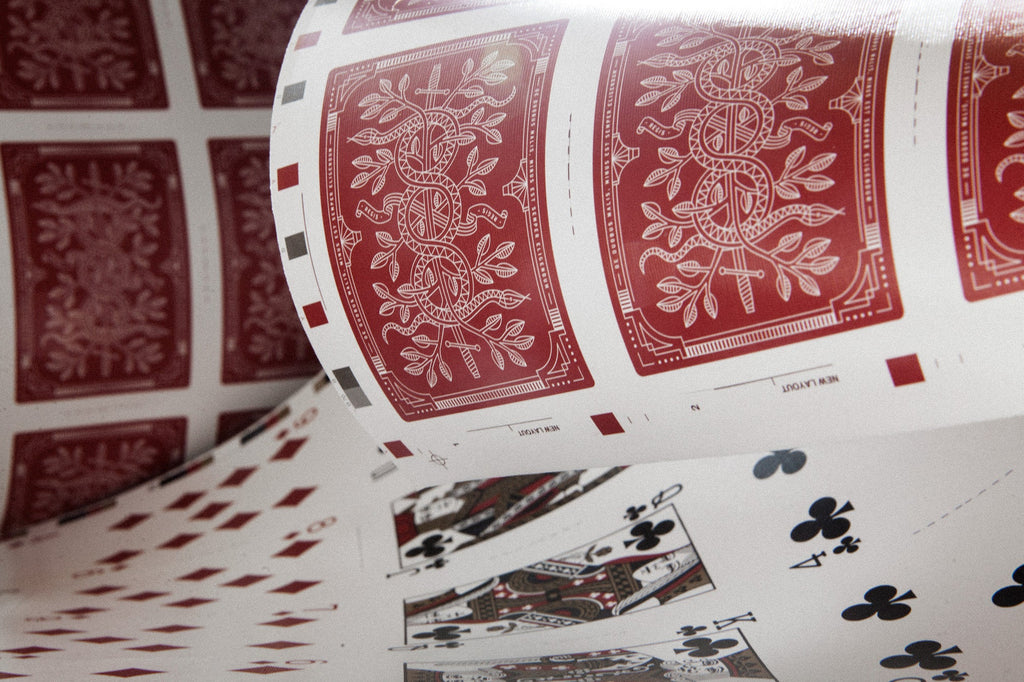 Red Monarch Uncut Sheet