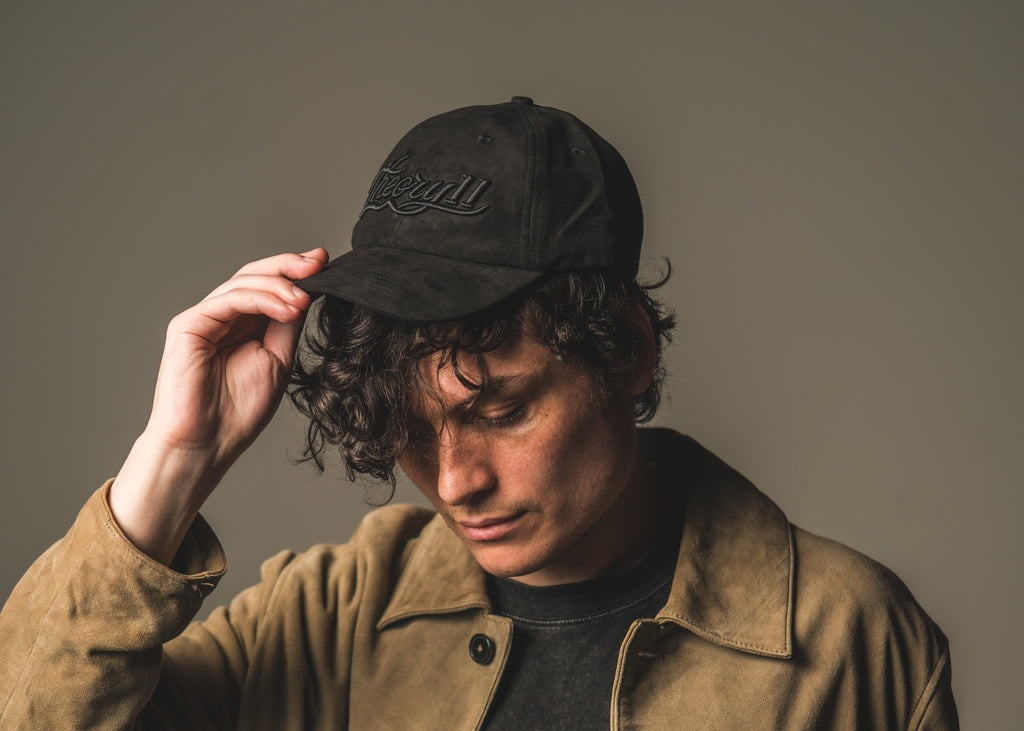 Script Logo Suede Hat