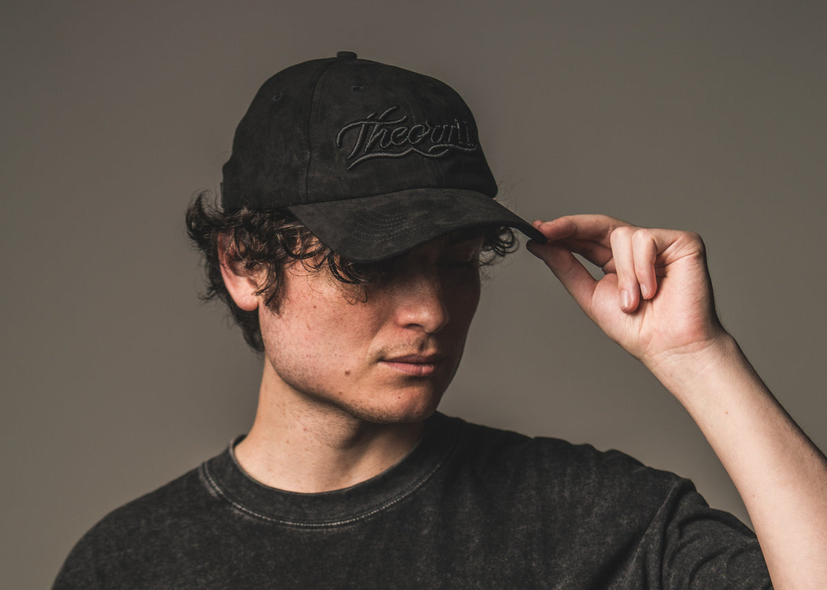 Script Logo Suede Hat