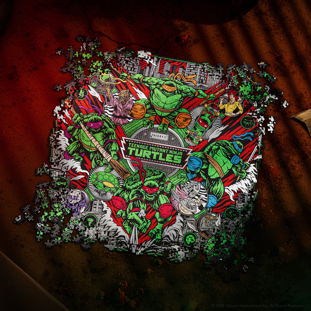 Teenage Mutant Ninja Turtles Jigsaw Puzzle
