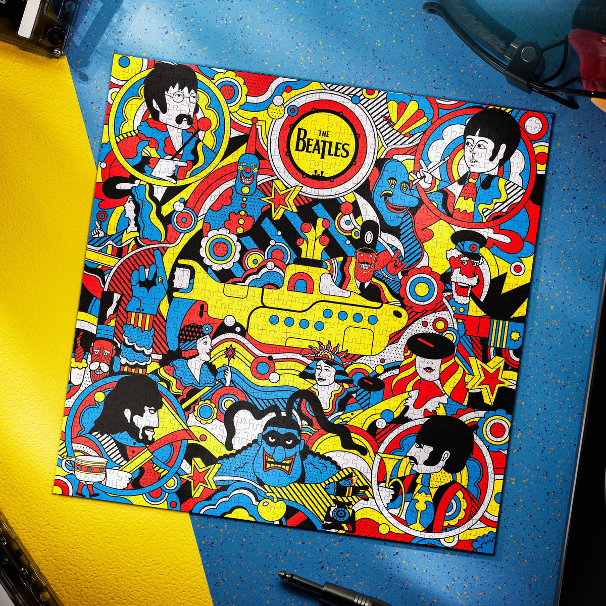 Yellow Submarine Jigsaw Puzzle
