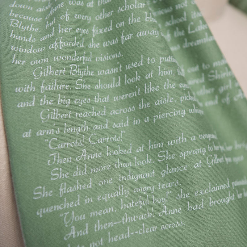 Anne of Green Gables Book Scarf