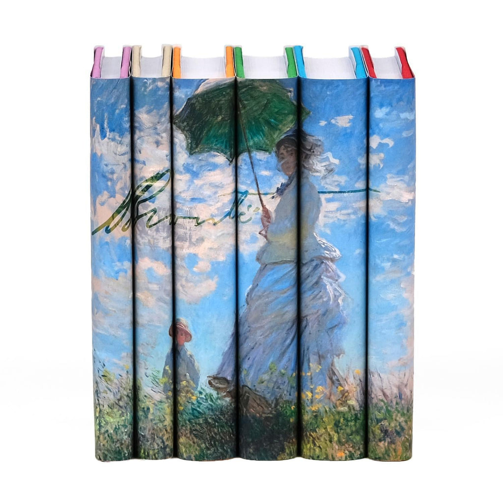 Brontë Sisters Book Set - Monet Impressionist Painting