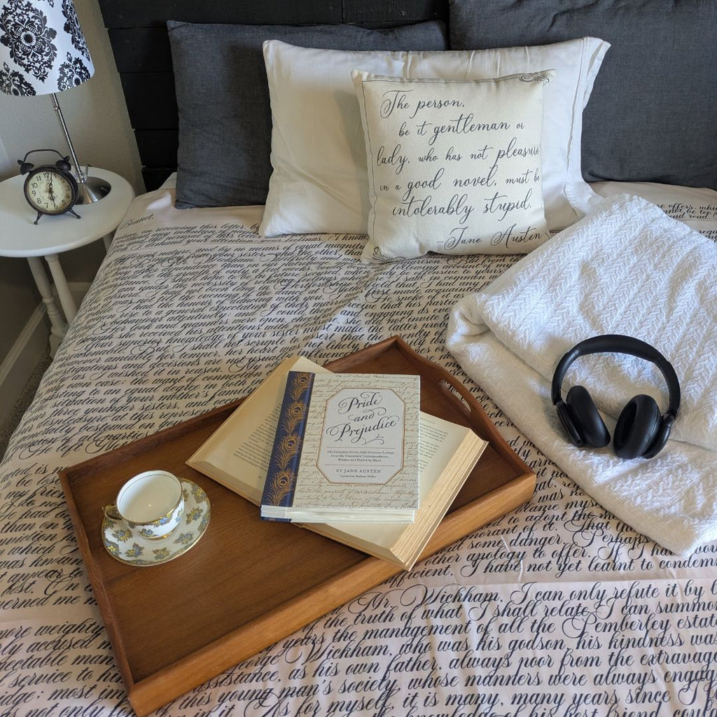 Mr. Darcy's Letter Duvet Cover