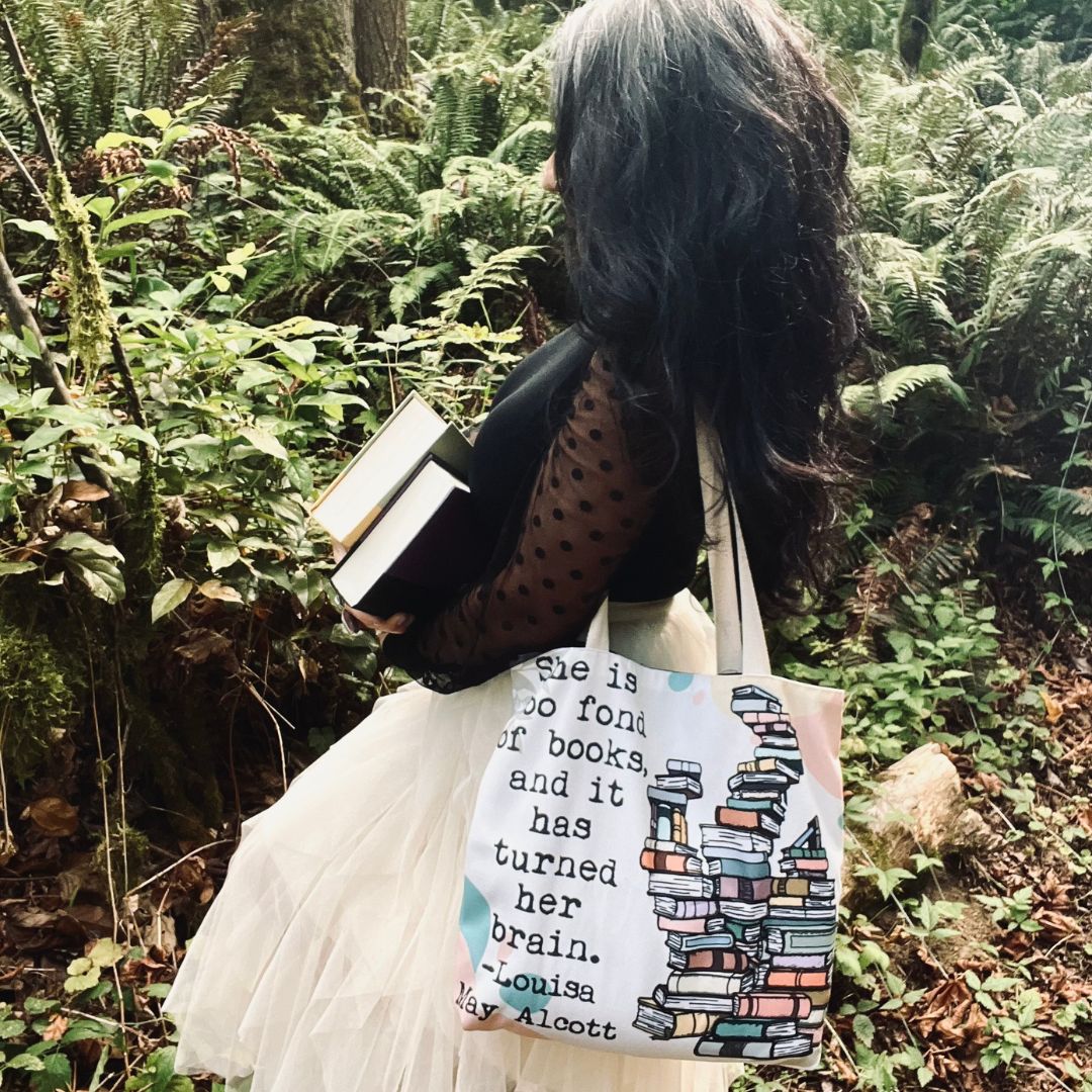 Louisa May Alcott Tote Bag