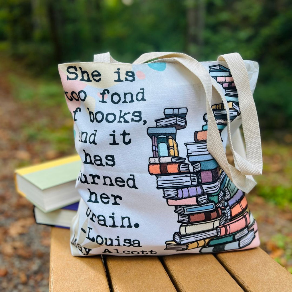 Louisa May Alcott Tote Bag