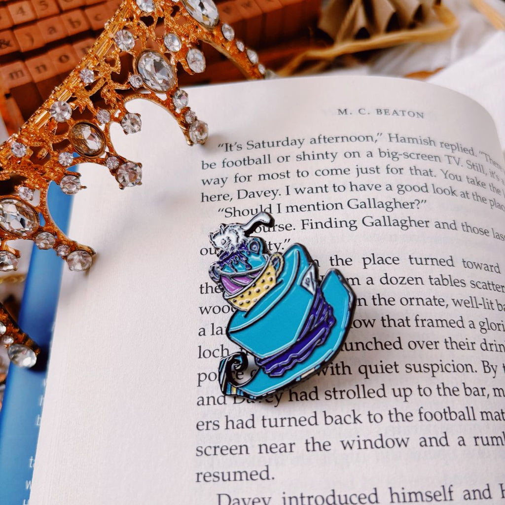 Dormouse Enamel Pin