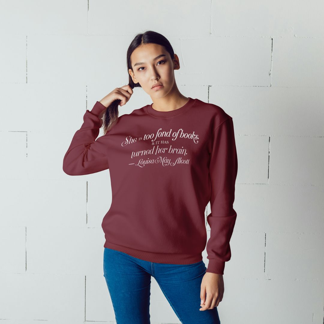Louisa May Alcott Sweatshirt