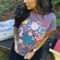 Alice in Wonderland Collage Unisex Tee