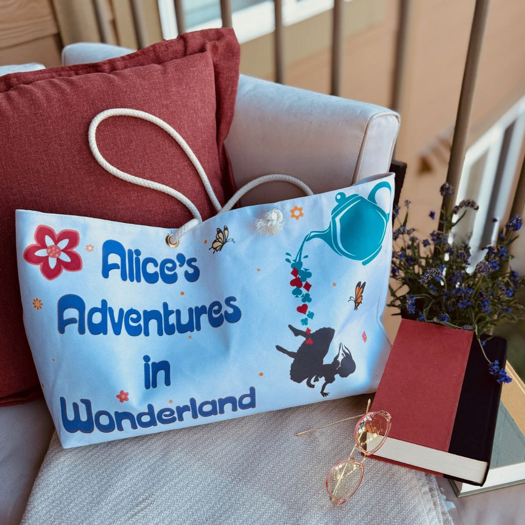 Alice in Wonderland Weekender Bag