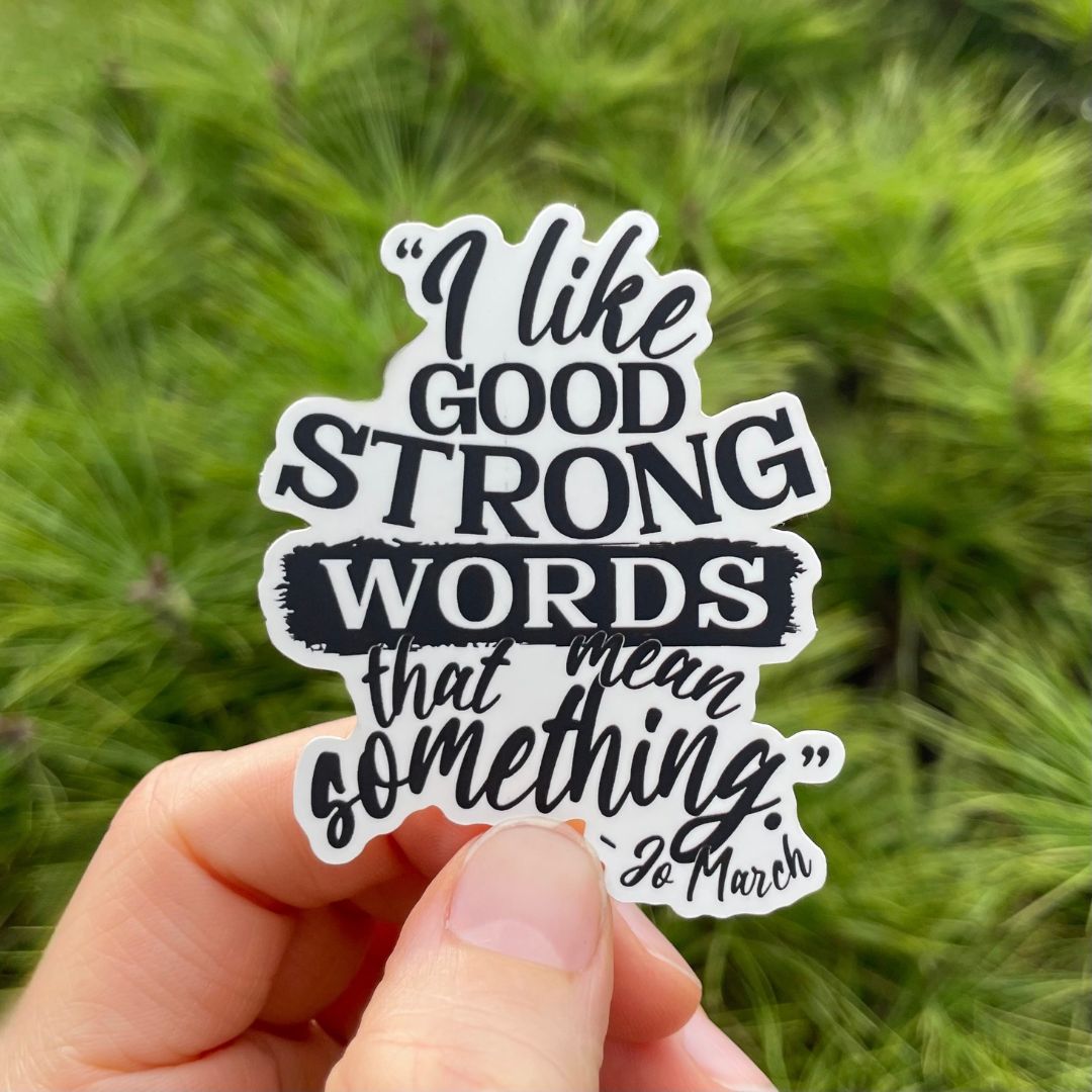 Jo March Sticker