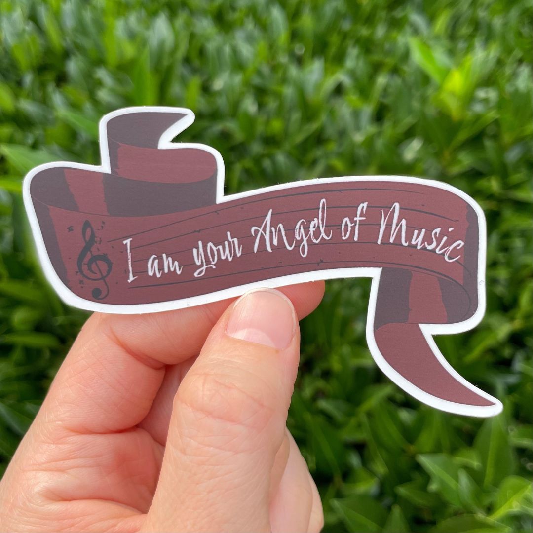 Angel of Music Sticker