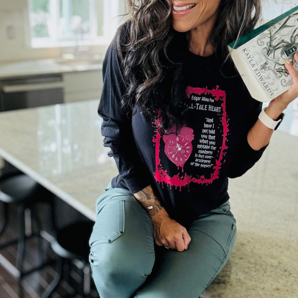 The Tell-Tale Heart Long Sleeve Unisex Tee