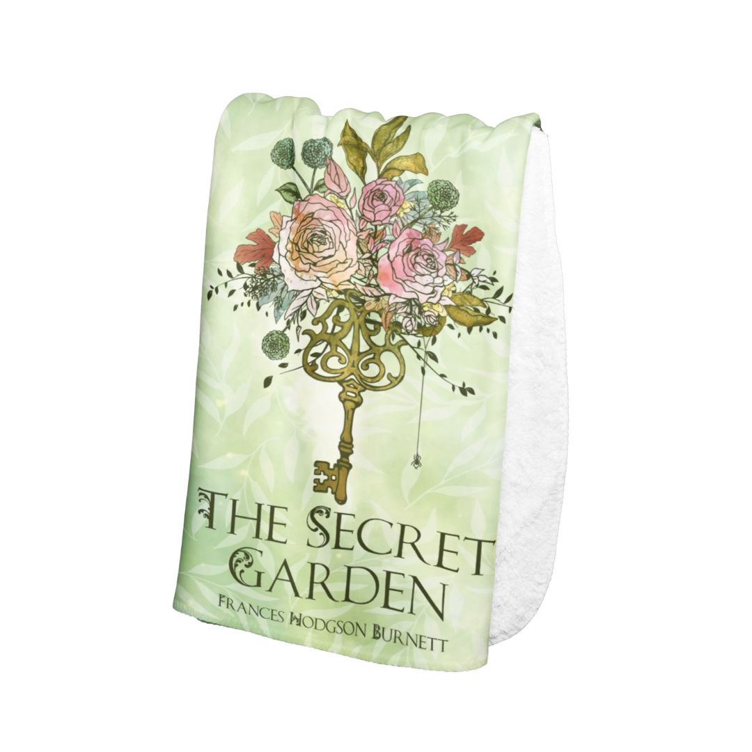 The Secret Garden Sherpa Fleece Book Blanket