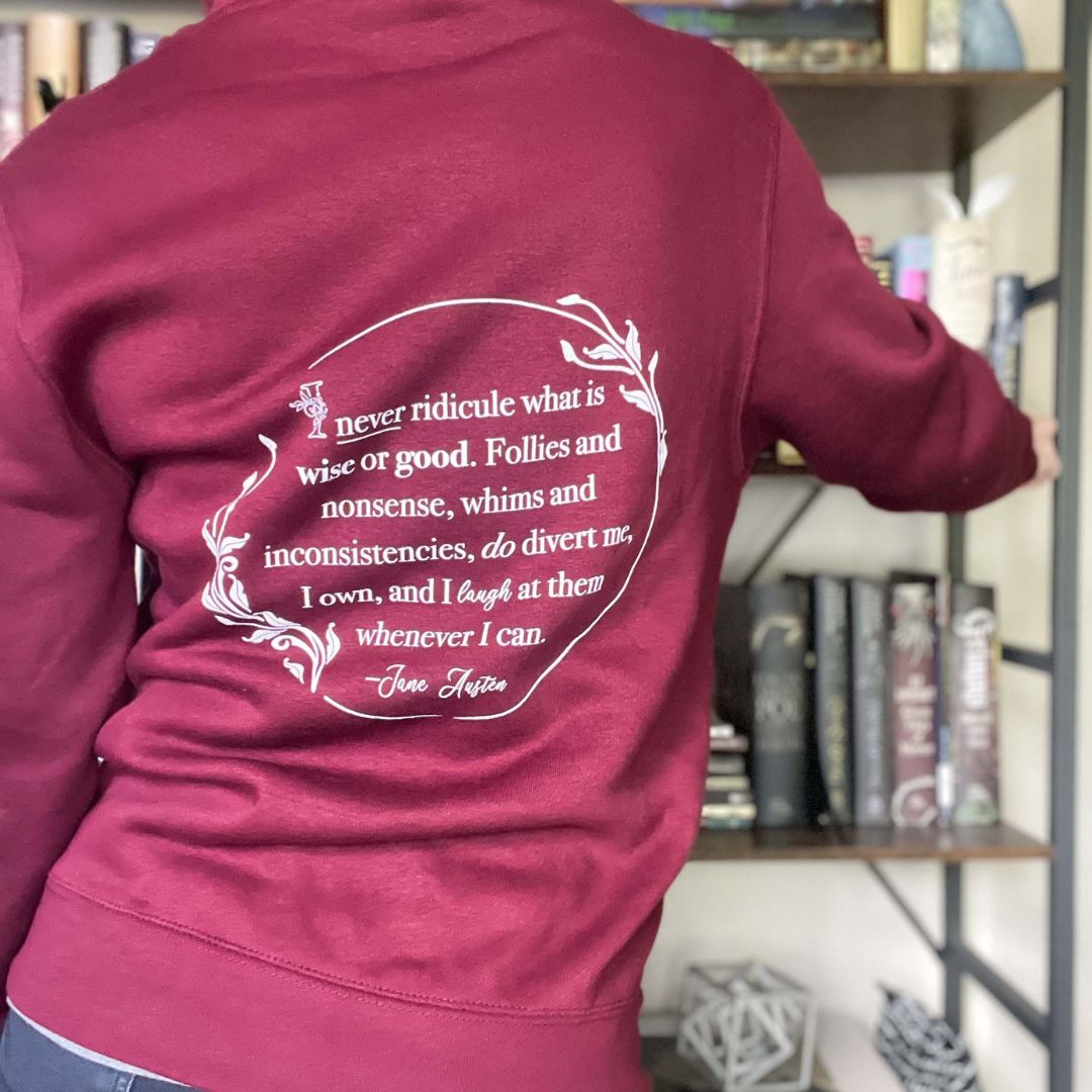 Pride and Prejudice Full Zip Hoodie