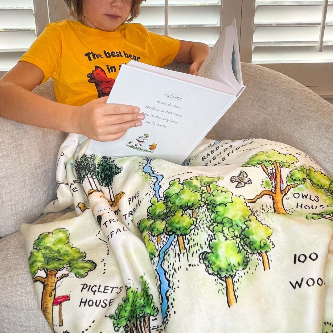 Winnie-the-Pooh Children's Sherpa Blanket