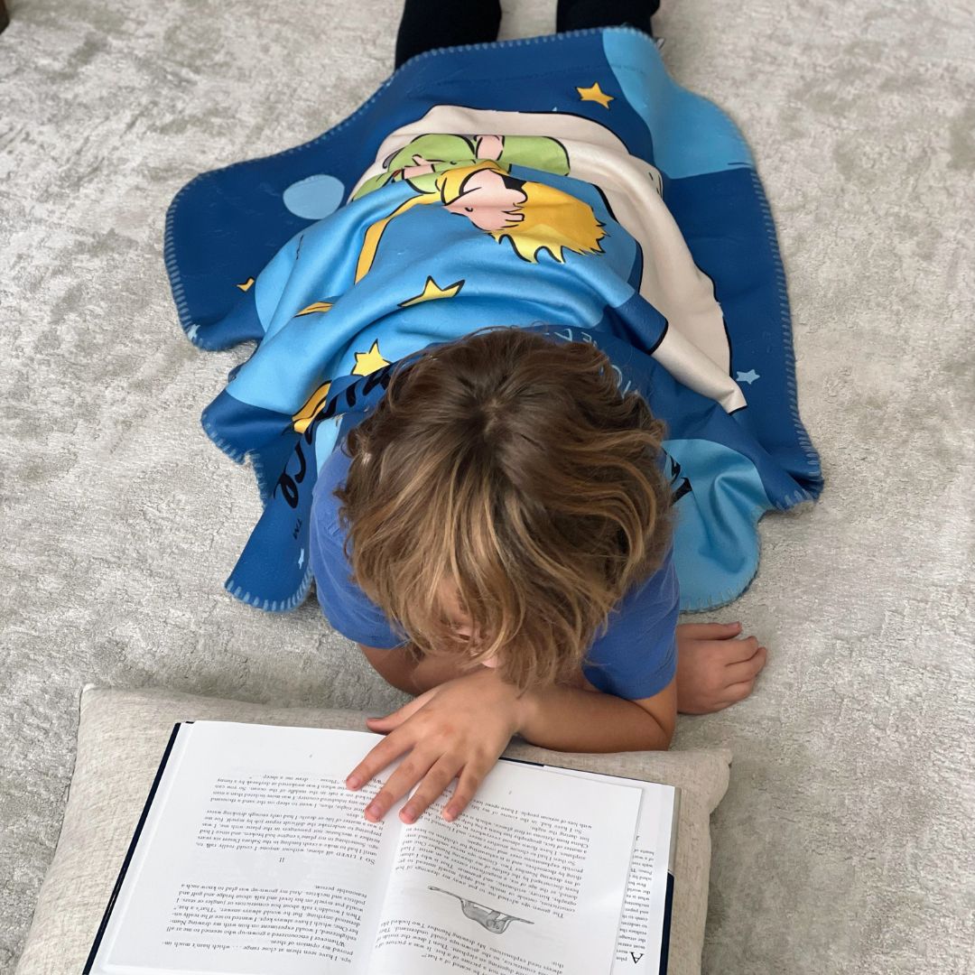 The Little Prince Children's Sherpa Blanket