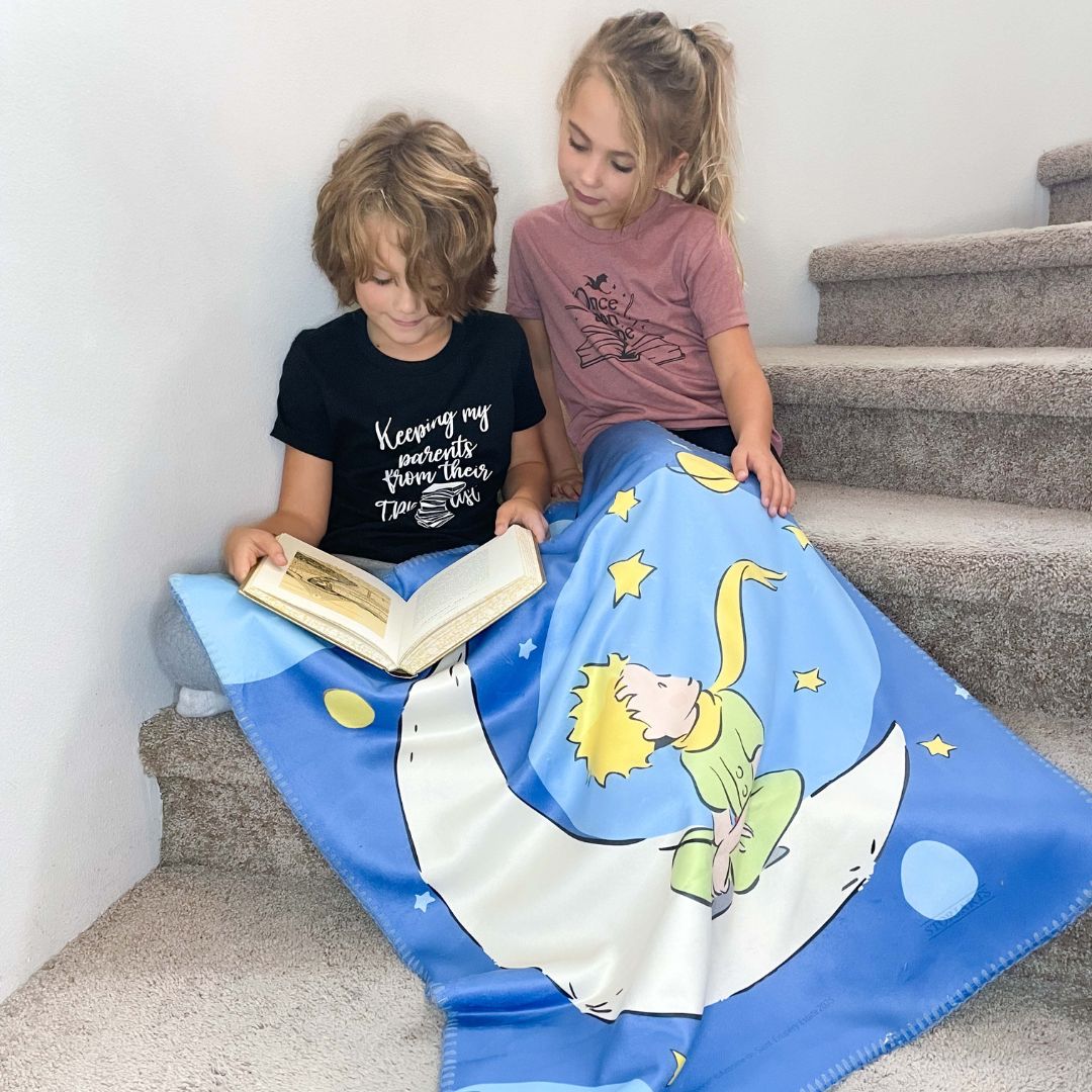 The Little Prince Children's Sherpa Blanket