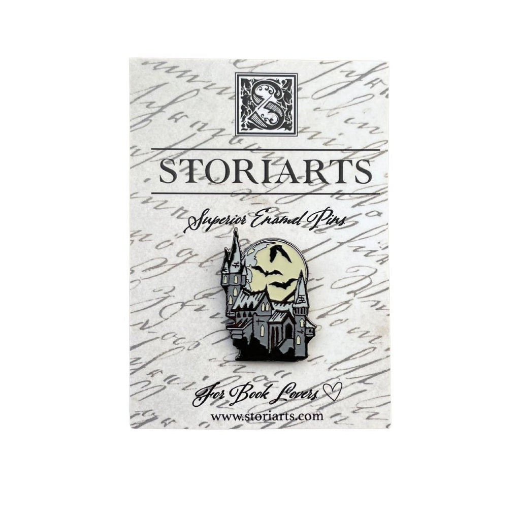 Dracula's Castle Enamel Pin