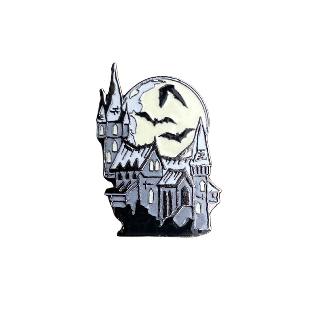 Dracula's Castle Enamel Pin