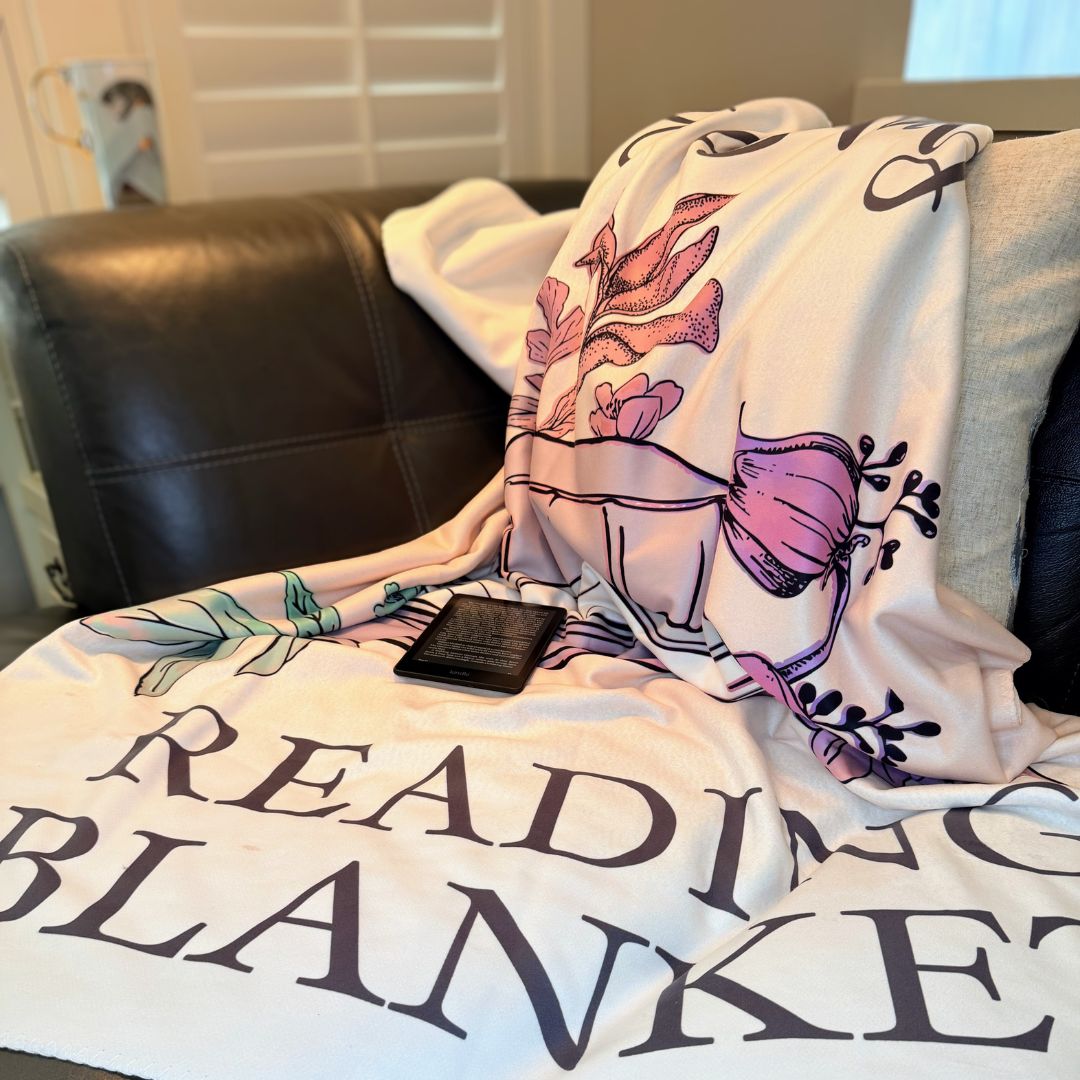 This Is My Reading Blanket Sherpa Fleece Book Blanket